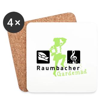 Raumbacher Garde3 - Untersetzer (4er-Set) - Weiß - Vorne