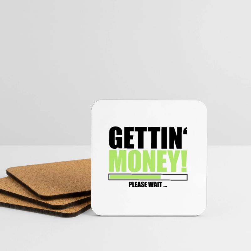 loading please far loading loading bar buendel geldsc Coasters (set of 4)