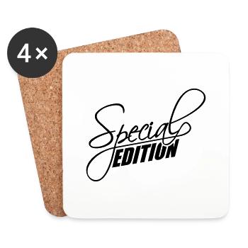 Special Edition Design - Untersetzer (4er-Set) - Weiß - Vorne