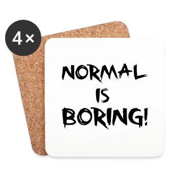 Normal - Untersetzer (4er-Set) - Weiß - Vorne