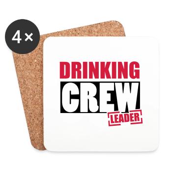 crew - Untersetzer (4er-Set) - Weiß - Vorne