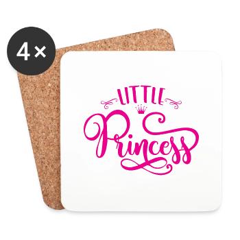 Little Princess - Untersetzer (4er-Set) - Weiß - Vorne