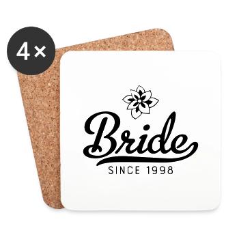 Married for 25 years - Coasters (set of 4) - white - Front