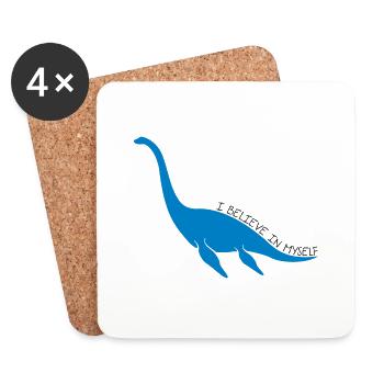 Nessie, I believe! - Coasters (set of 4) - white - Front