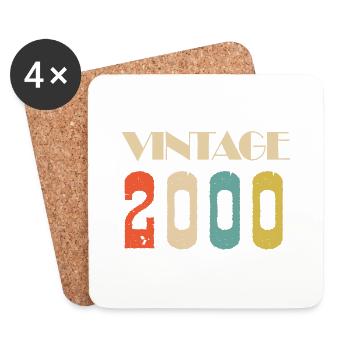 1947 Vintage Limited Edition Gift - Coasters (set of 4) - white - Front