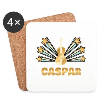 Caspar - Coasters (set of 4) - white - Front