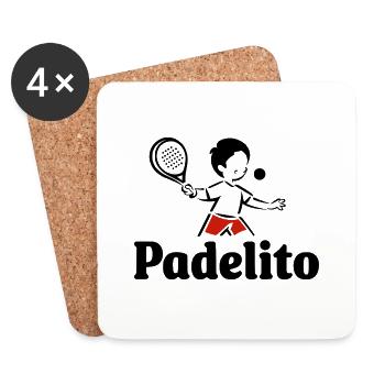 Padelito 3 - Untersetzer (4er-Set) - Weiß - Vorne