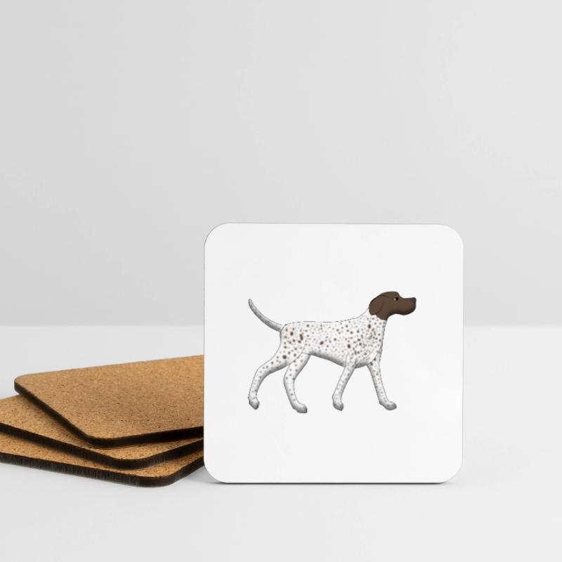 Pointers run Coasters (set of 4)