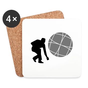 boule - Untersetzer (4er-Set) - Weiß - Vorne