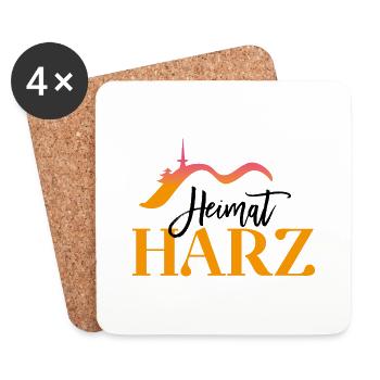 Logo Klassik - Untersetzer (4er-Set) - Weiß - Vorne
