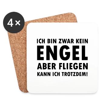Fußball Soccer - Coasters (set of 4) - white - Front