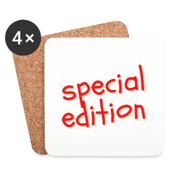 special edition 02 - Untersetzer (4er-Set) - Weiß - Vorne