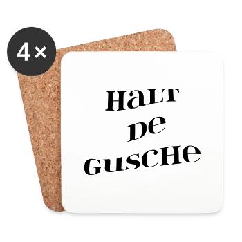 Gusche - Untersetzer (4er-Set) - Weiß - Vorne
