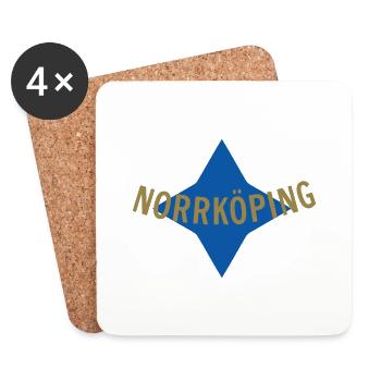 Norrköping - Coasters (set of 4) - white - Front