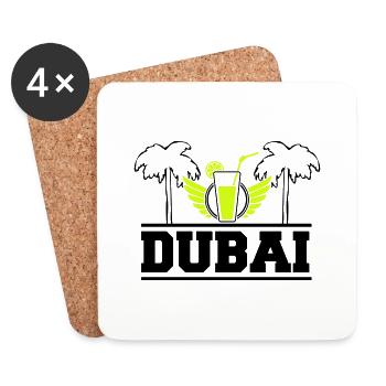 dubai - Untersetzer (4er-Set) - Weiß - Vorne