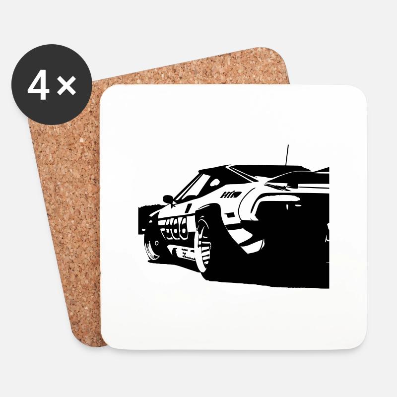 CAR - Coasters (set of 4) - white