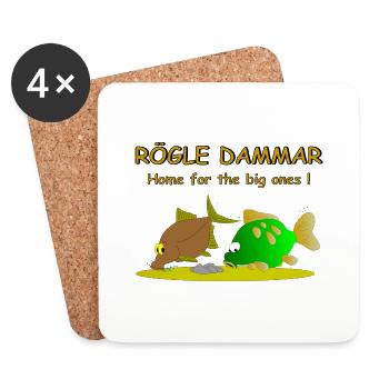 Pull Rögle 2 - Dessous de verre (lot de 4) - blanc - Devant