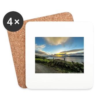 An Irish Sunset - Coasters (set of 4) - white - Front