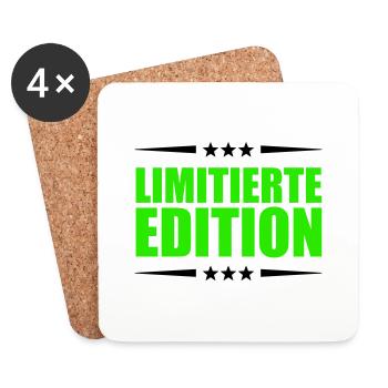 Édition limitée - Dessous de verre (lot de 4) - blanc - Devant
