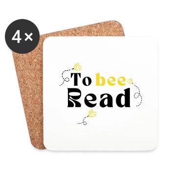 Quotes For Book Lovers - Coasters (set of 4) - white - Front