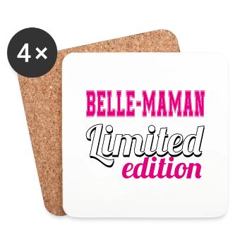 BELLE MAMAN LIMITED EDITION - Dessous de verre (lot de 4) - blanc - Devant