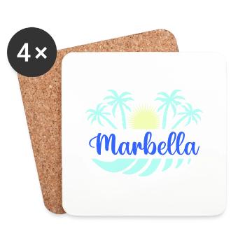 marbella - Untersetzer (4er-Set) - Weiß - Vorne
