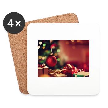 Christmas 27 - Coasters (set of 4) - white - Front