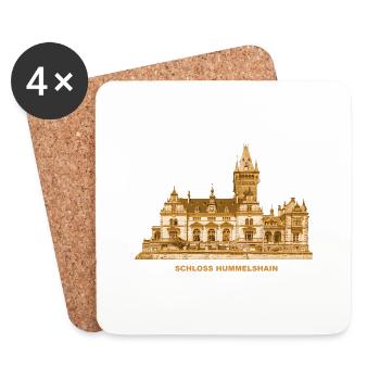 Hummelshain Neues Schloss Schmölln Thüringen - Untersetzer (4er-Set) - Weiß - Vorne