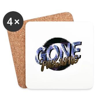 present idea gamer hacking code funny hacker fans - Untersetzer (4er-Set) - Weiß - Vorne