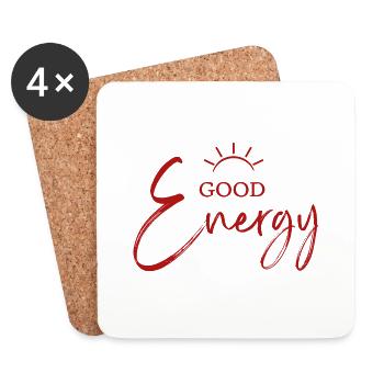 goodenergy - Untersetzer (4er-Set) - Weiß - Vorne
