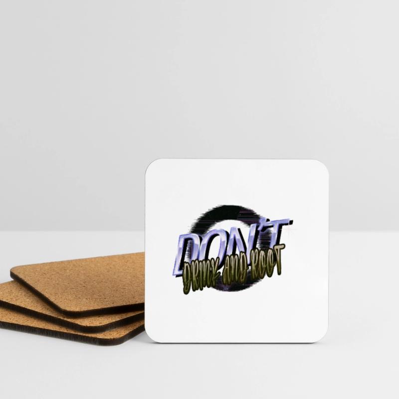 informatics present idea web development fun Untersetzer (4er-Set)