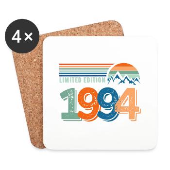 Limited edition 1994 - Dessous de verre (lot de 4) - blanc - Devant