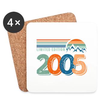 Limited edition 2005 - Coasters (set of 4) - white - Front