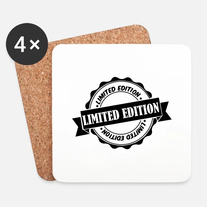 limited edition 01 - Untersetzer (4er-Set) - Weiß