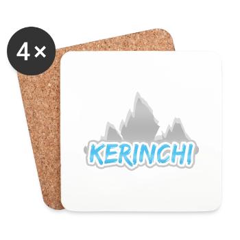 Mount Kerinchi - Coasters (set of 4) - white - Front