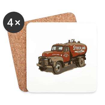 Strickland Propane 1997 - Coasters (set of 4) - white - Front