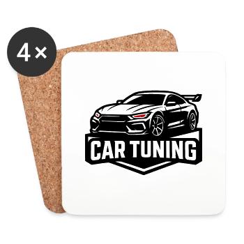 Auto Tuning - Untersetzer (4er-Set) - Weiß - Vorne