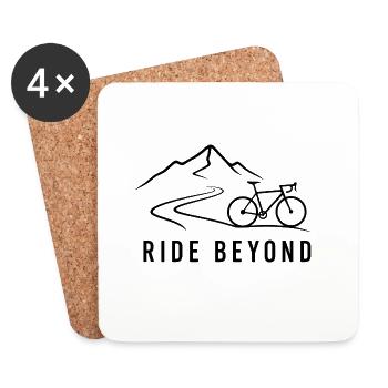 Parcours Ride Beyond Summit - Dessous de verre (lot de 4) - blanc - Devant