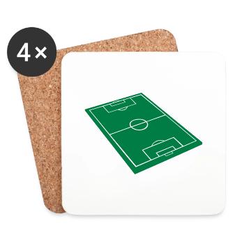 Playfield - Untersetzer (4er-Set) - Weiß - Vorne
