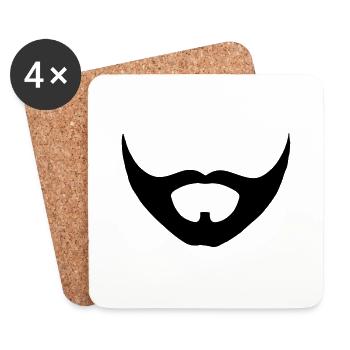 wurst conchita Drag Queen - Untersetzer (4er-Set) - Weiß - Vorne