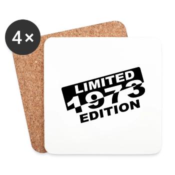 year 1973 limited edition - Coasters (set of 4) - white - Front