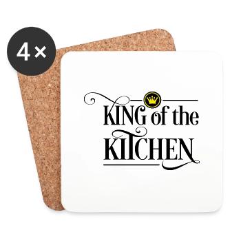 Cook - Coasters (set of 4) - white - Front