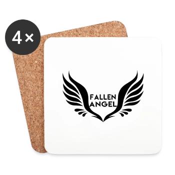 I Love Angels, Angel, Angel hoodies, Angel t shirt - Coasters (set of 4) - white - Front