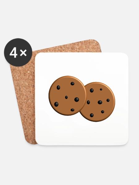 Cookies - Coasters (set of 4) - white
