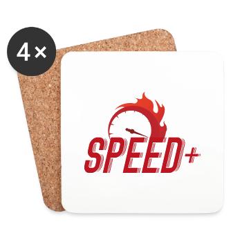 speed - Coasters (set of 4) - white - Front