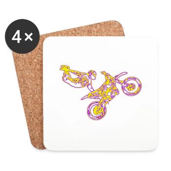 Freestyler - Coasters (set of 4) - white - Front