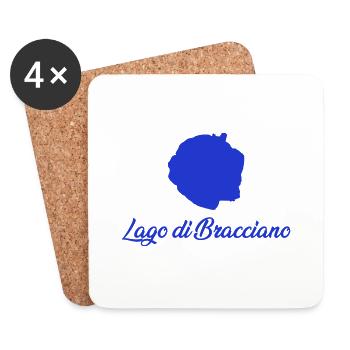 lagodibracciano - Coasters (set of 4) - white - Front