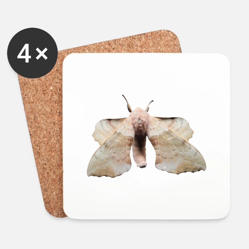 Butterfli ByRino - Untersetzer (4er-Set) - Weiß