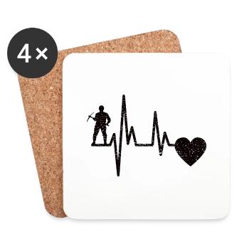 Craftsman Mechanic Screwdriver Craft - Coasters (set of 4) - white - Front