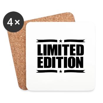 Limited Edition - Untersetzer (4er-Set) - Weiß - Vorne